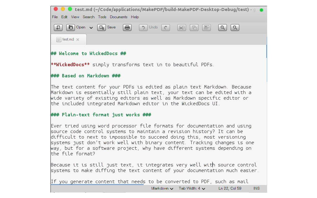 Plain-text editing image